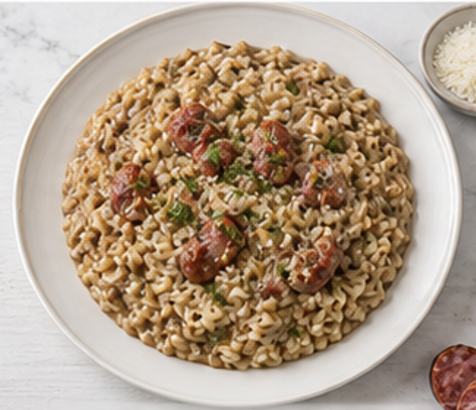 Risotto alla Salsiccia — piatto pronto