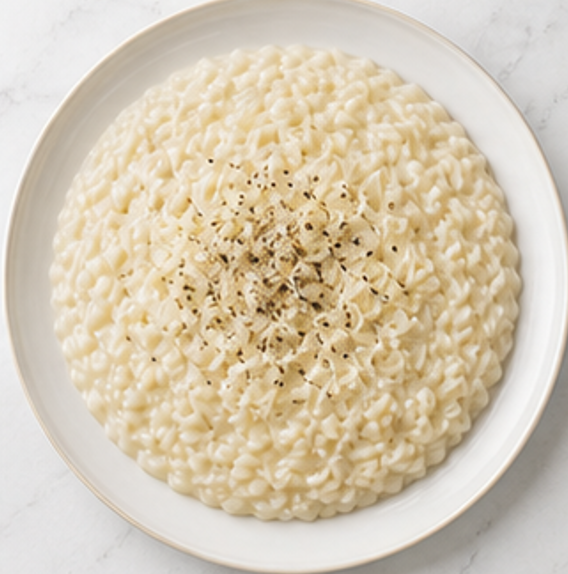 Risotto al Parmigiano — piatto pronto