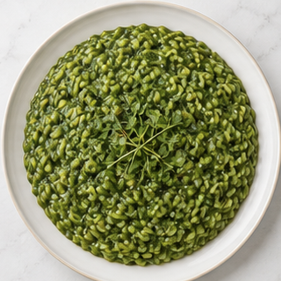 Risotto alle Erbe — piatto pronto