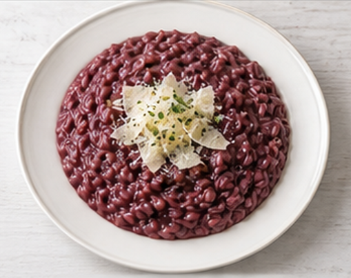 Risotto al Barolo — piatto pronto