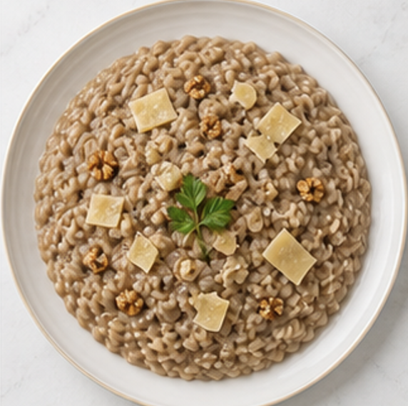 Risotto al Bitto — piatto pronto