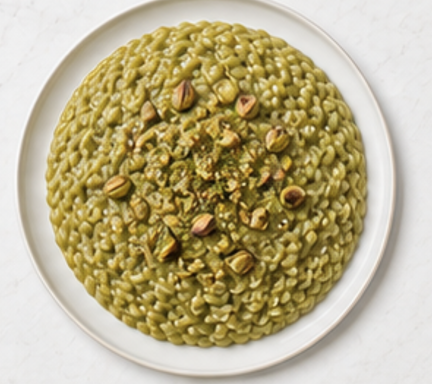 Risotto al Pistacchio — piatto pronto
