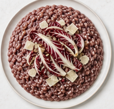 Risotto al Radicchio di Treviso — piatto pronto