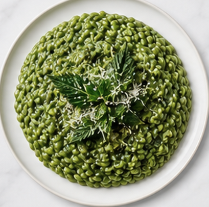 Risotto alle Ortiche — piatto pronto