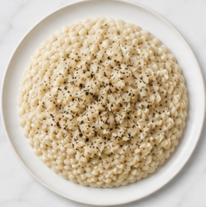 Risotto Cacio e Pepe — piatto pronto