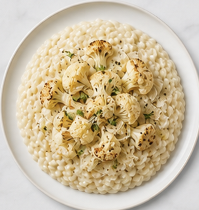 Risotto al Cavolfiore — piatto pronto