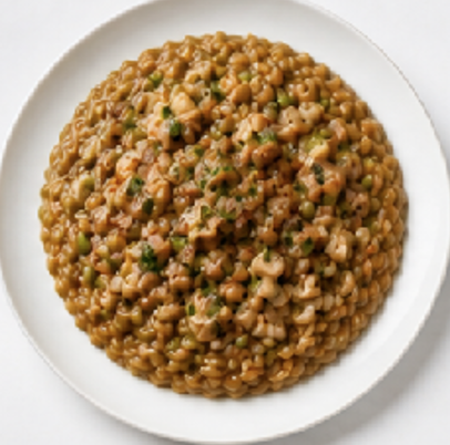 Risotto alla Sbirraglia — piatto pronto