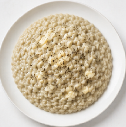 Risotto alla Valdostana — piatto pronto