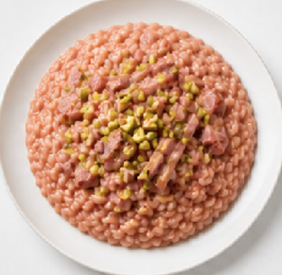 Risotto Mortadella e Pistacchio — piatto pronto