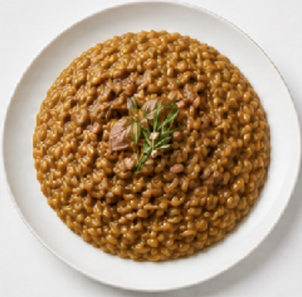 Risotto al Coniglio — piatto pronto