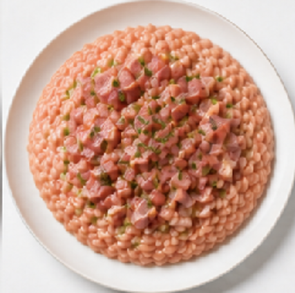 Risotto al Tonno fresco — piatto pronto