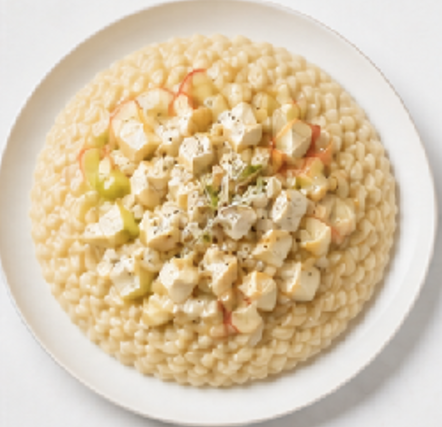 Risotto Brie e Mele — piatto pronto