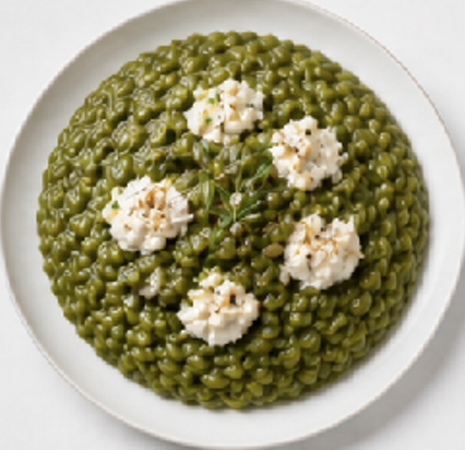 Risotto Spinaci e Robiola — piatto pronto