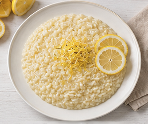Risotto al Limone — piatto pronto